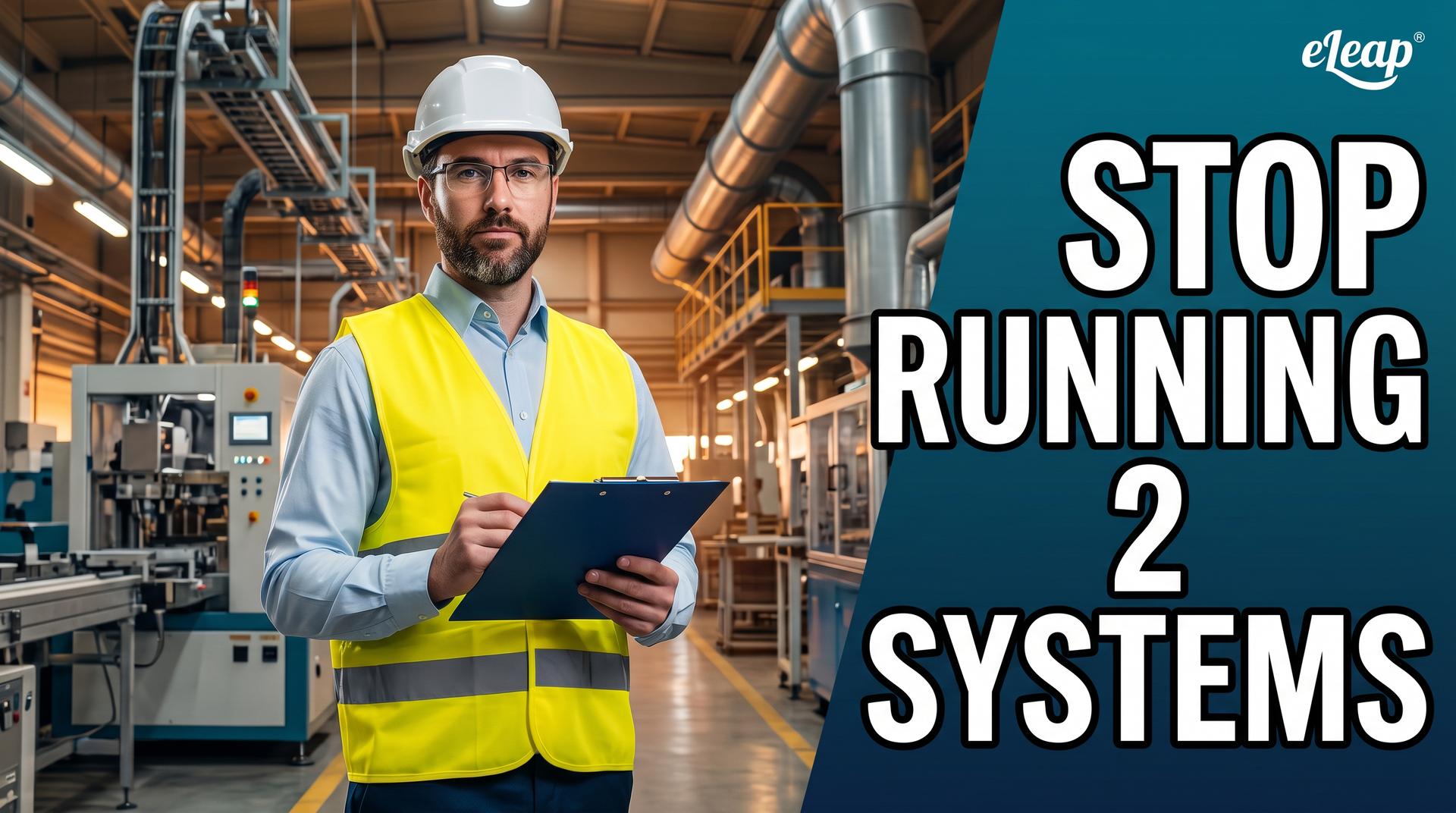 Stop running two systems. eLeaP is the only integrated Quality Management and Enterprise Learning Platform built for the audit you didn't see coming