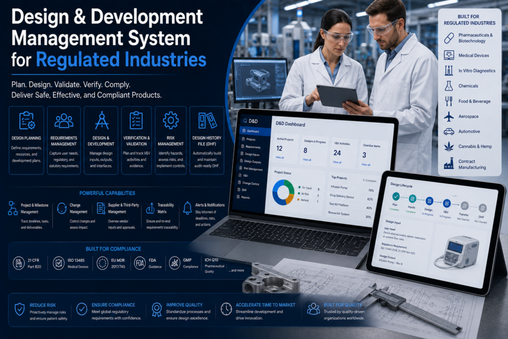 Design & Development System | eLeaP QMS